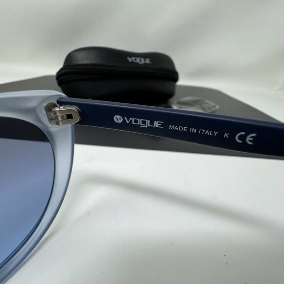 Vogue VO 2677-S 2030/8F Cateye Frosted Clear Blue 57 [] 16 140 Eyeglasses 2677 main image 7